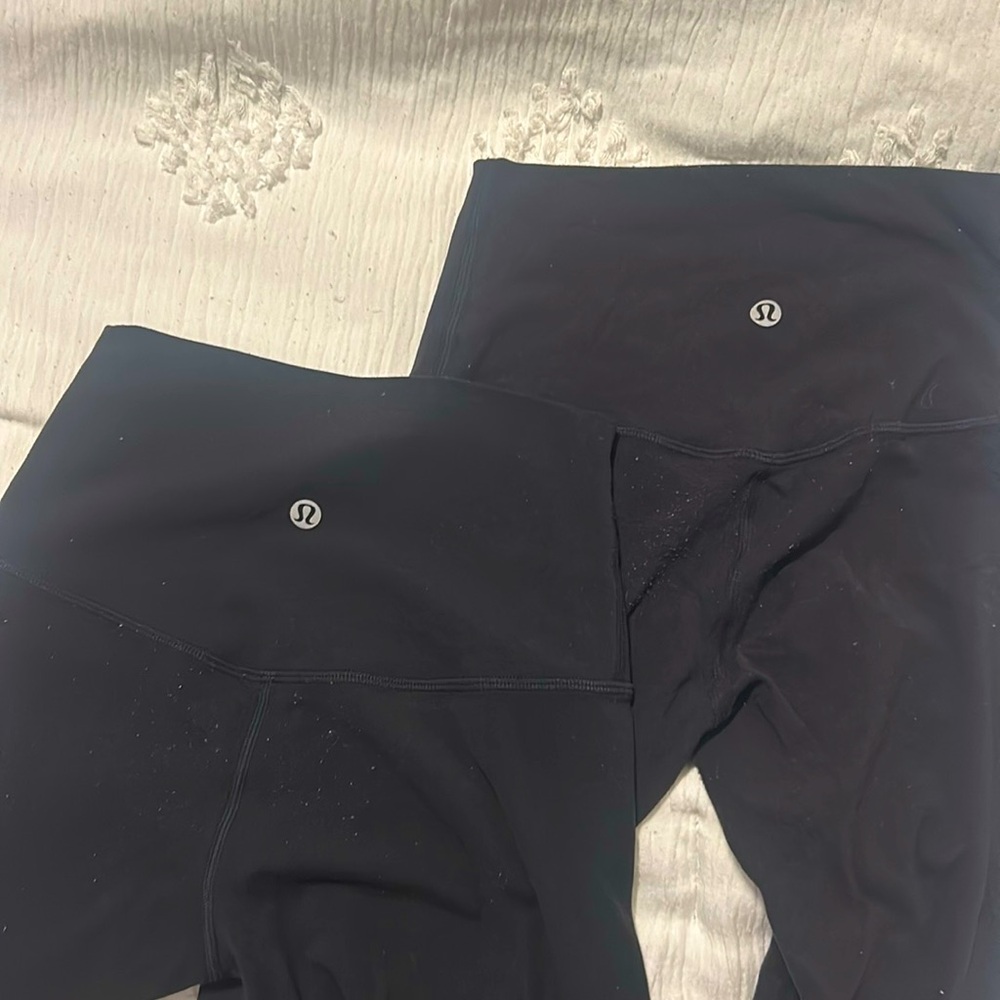 2 pc lululemon align leggings size 2